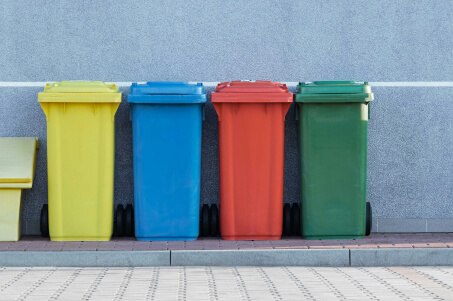Wheelie bin cleaning service